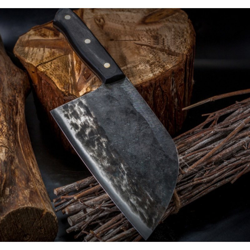 Stainless Steel Meat Cleaver Chef's Knife Cleaver (Option: Default)
