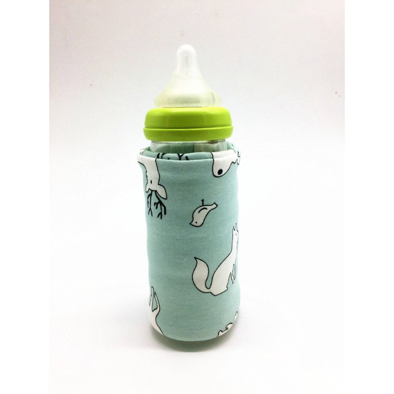 USB Milk Water Warmer Travel Stroller Insulated Bag Portable Baby Nursing Bottle Heater Cover Baby Food Warmer Bottle Warmer (Option: Polar bear)