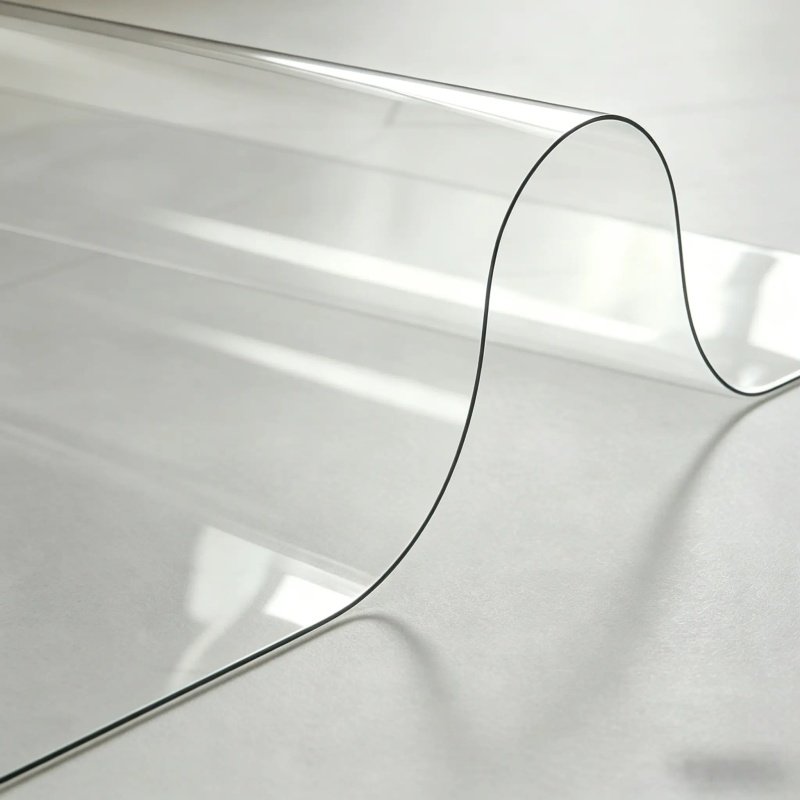 Table Cover 13x16Inch 1.5 Mm Thick Clear Desk Protector Rectangle PVC Desk Mat Waterproof & Easy Cleaning Desk (Option: 1.5mm-13x16inches)