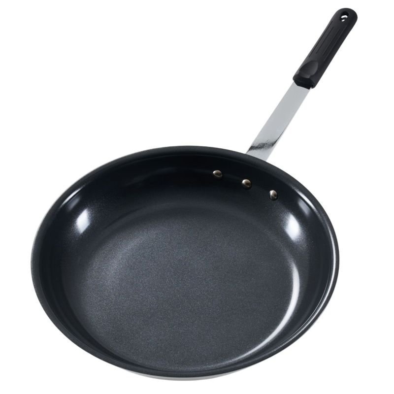 Ceramic Nonstick Egg Pan, Aluminum Frying Pan With Stainless Steel Base, Oven Safe, Dishwasher Safe Skillet (Option: Black 10IN)
