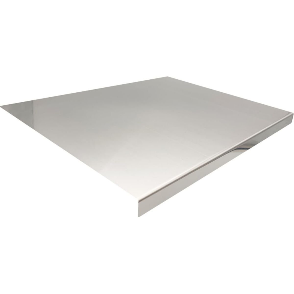 XXL cooked meat baking tray, double-sided cutting board, stainless steel rolling plate, breakfast tray, suitable for fruits, vegetables, meats (size: 40CM*50CM)