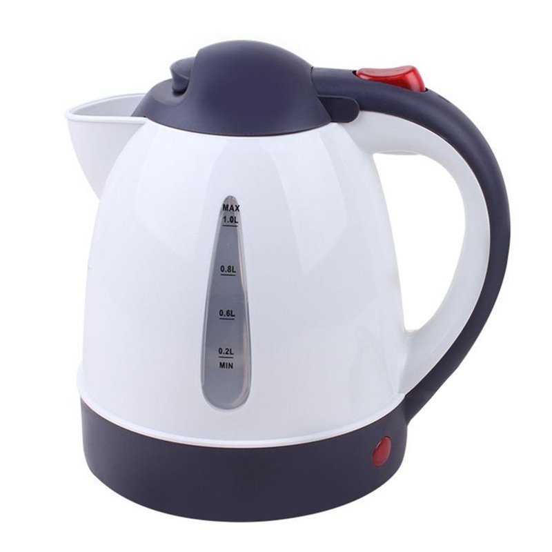 Portable Car Electric Kettle 1000ml Road Trip Travel Cigar Lighter Car Truck Heated Water Tea Coffee Kettle Auto Shut Off 150W (Option: Default)
