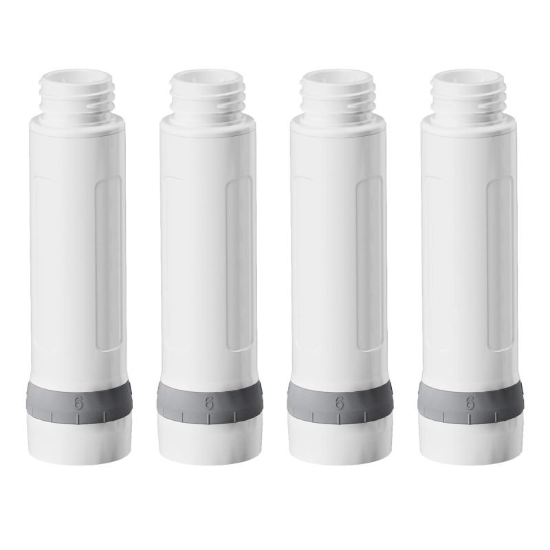 Membrane Solutions Replacement ACF Filter For C3 Filtered Water Bottle, BPA-Free For Camping, Hiking, Backpacking And Travel ACFx4 (Option: White 4Pcs)